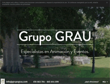 Tablet Screenshot of grupograu.com